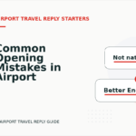 Common Opening Mistakes in Airport Travel Replys
