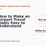 How to Make an Airport Travel Reply Easy to Understand