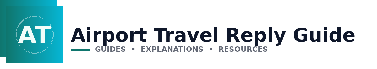 Airport Travel Reply Guide